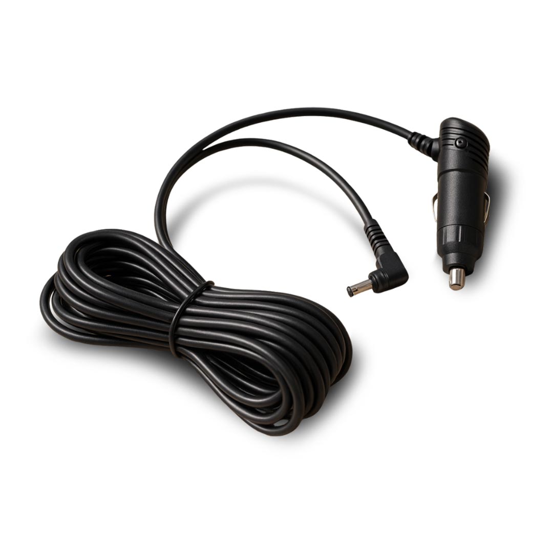 QVIA LUKAS QR-AR-CIG | 4m Dashcam Cigar Charger – QR-AR Car Power Cable