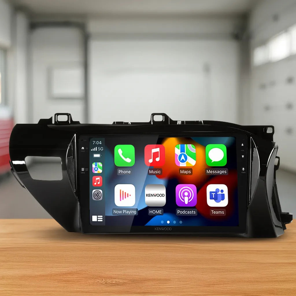 DMX80AXS Bundle - TOYOTA HILUX 2015-2020 [COMPATIBLE WITH KENWOOD DMX80AXS] (AKTO2/APP8KE8)/SWC-APKWPL
