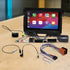 Pioneer DMH-AP6650BT 9" Apple CarPlay/Android Auto Wireless AV Receiver Bundle for Pioneer DMH-AP6650BT 9 with HR9-FD002 Fascia & Aerpro APP8PIO9 APP8 Secondary ISO Harness Suit Pioneer AV Headunits (13-Pin Connector) Harness