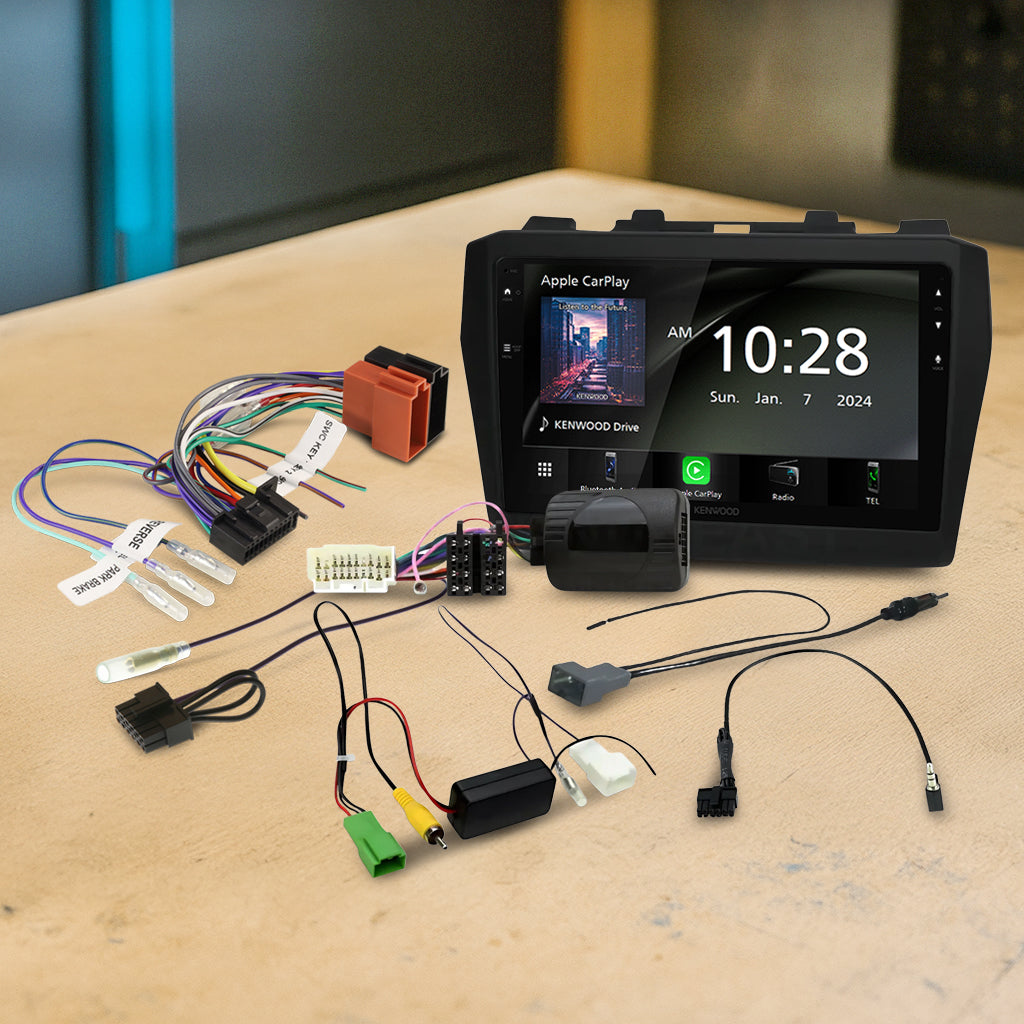DMX80AXS Bundle - Kenwood DMX80AXS 9 (HR9-SZ002/APP8KE8)/SWC-APKWPL