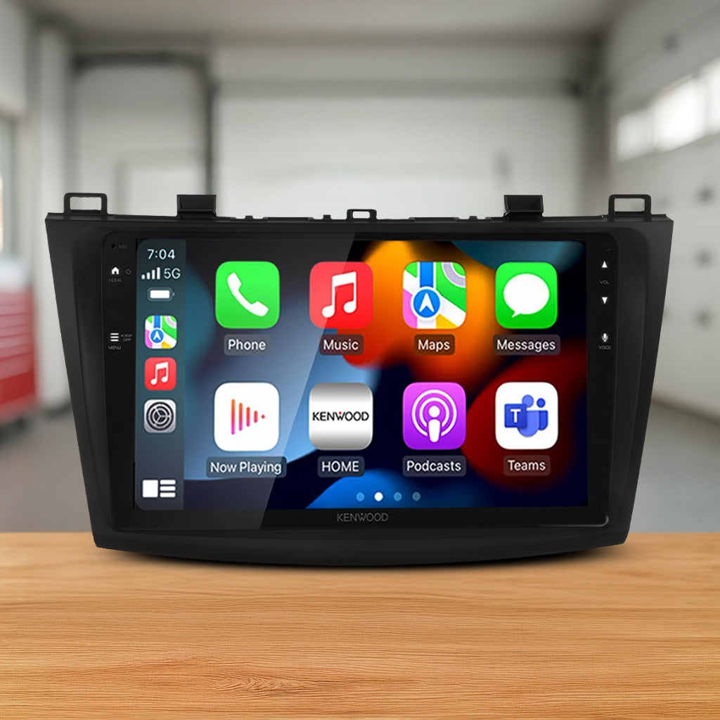 DMX80AXS Bundle - MAZDA 3 2009-2013 [COMPATIBLE WITH KENWOOD DMX80AXS] (AKMZ4/APP8KE8)/SWC-APKWPL