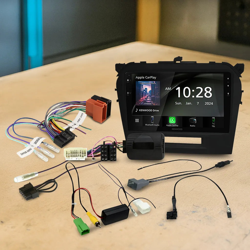 DMX80AXS Bundle - Kenwood DMX80AXS 9 (HR9-SZ003/APP8KE8)/SWC-APKWPL