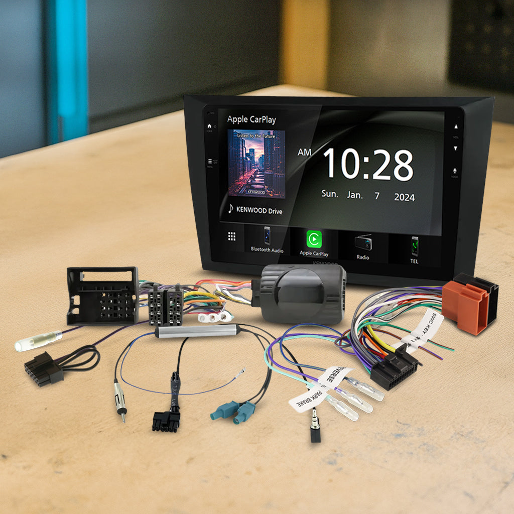 DMX80AXS Bundle - Kenwood DMX80AXS 9 (HR9VW001/APP8KE8)/SWC-APKWPL