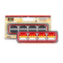 LED Autolamps 385ARWM-2 Multi Volt Stop/Tail/Ind/Rev Try Me Function Twin Blister