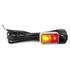 LED Autolamps 58CARM3 Side LED Marker Amber/Red 12/24v Amber/Red Lens 3m Cable