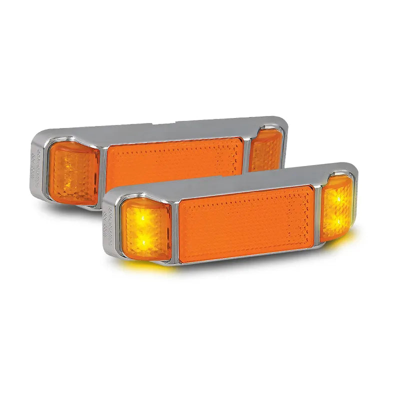 LED Autolamps 38CAM Side Indicator Light LED 12 or 24V
