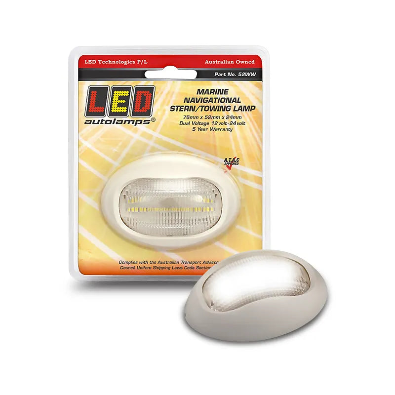 LED Autolamps 52WW 12/24V LED Marine Navigational Stern/Towing Lamp