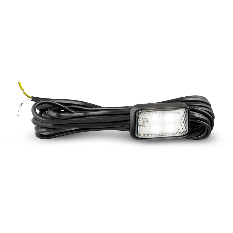LED Autolamps 35WM2 Front End Outline Marker LED Light Lens Black Housing Cable