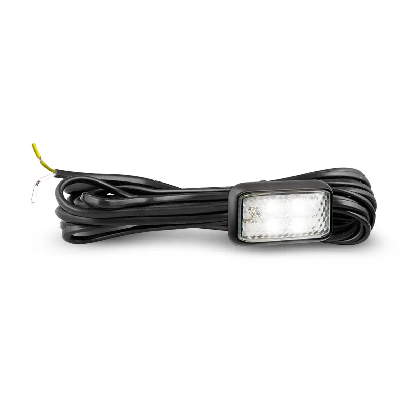 LED Autolamps 35WM2 Front End Outline Marker LED Light Lens Black Housing Cable