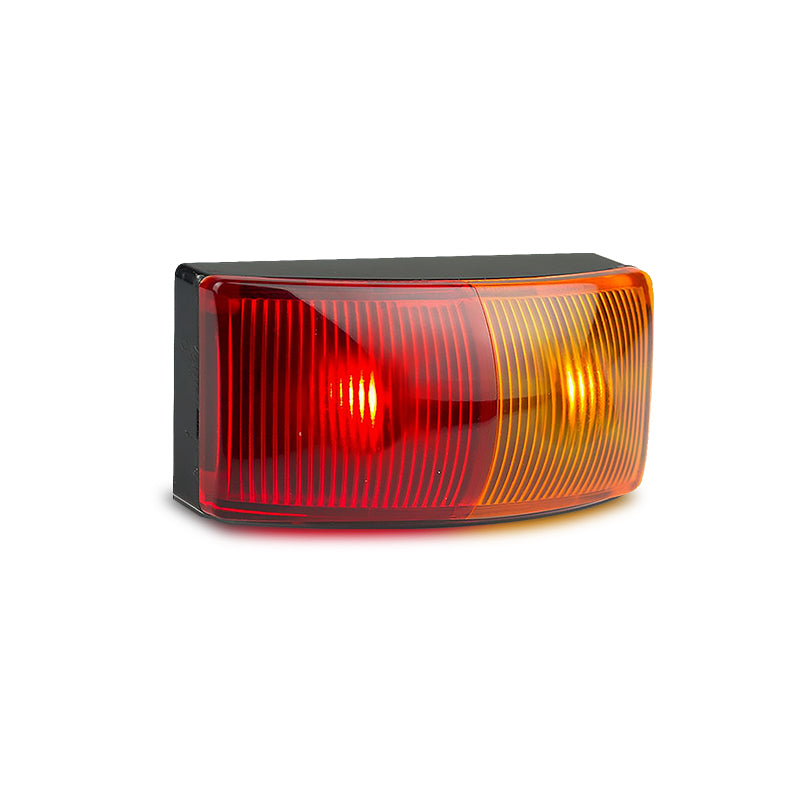 LED Autolamps 5025ARMB 12/24V Amb/Red Side Marker