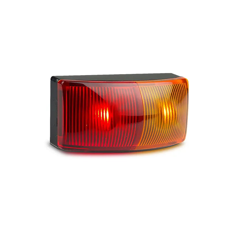 LED Autolamps 5025ARMB 12/24V Amb/Red Side Marker