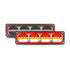 LED Autolamps 520ARWMLCSB 520 Multivolt Stop/Tail/Indicator/Rev Left-Hand Side