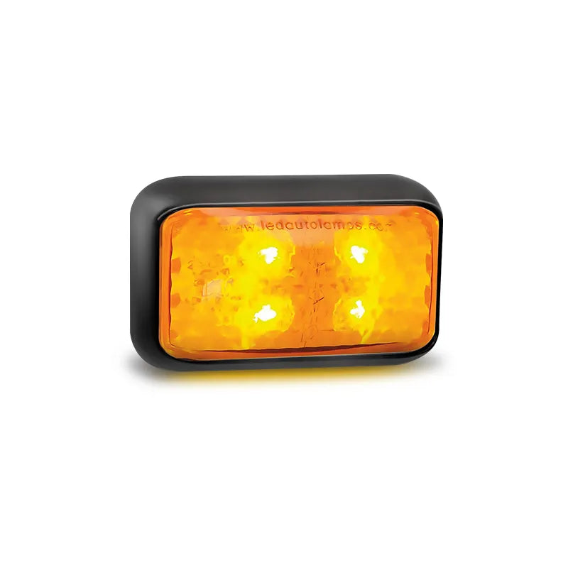 LED Autolamps 35AMB 10/30V LED Side Direction Indicator Light With 30cm Wire