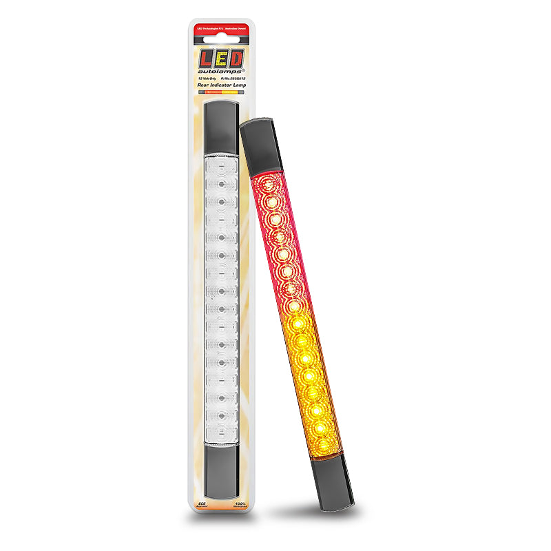 LED Autolamps 285BAR12 Stop/Tail/Indicator Light 16 LED 12V Low Surface Mount