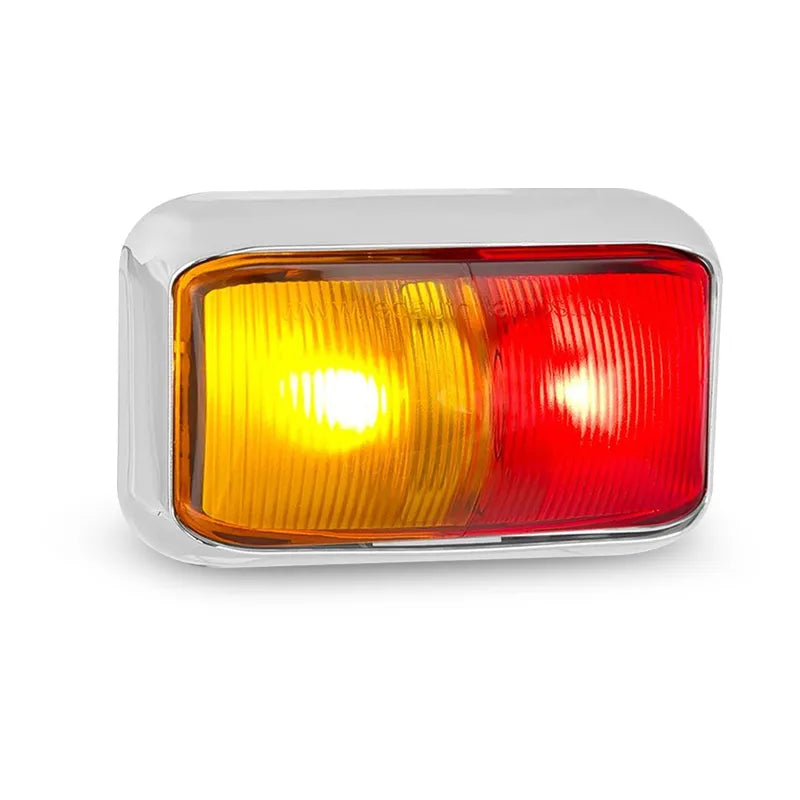 LED Autolamps 58CARMB Side Marker Light Red/Amber LED 12 Or 24V