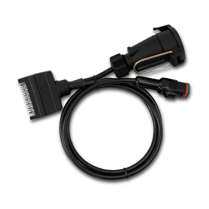 Elecbrakes A 7-7LR Plug and Play Adapter - 7 Flat to 7 Large Round Socket