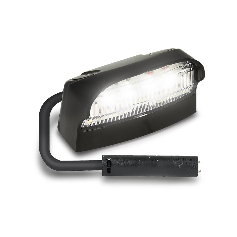 LED Autolamps 41BLMCSB 12/24V LED Licence Plate Light With 2 Pin Plug