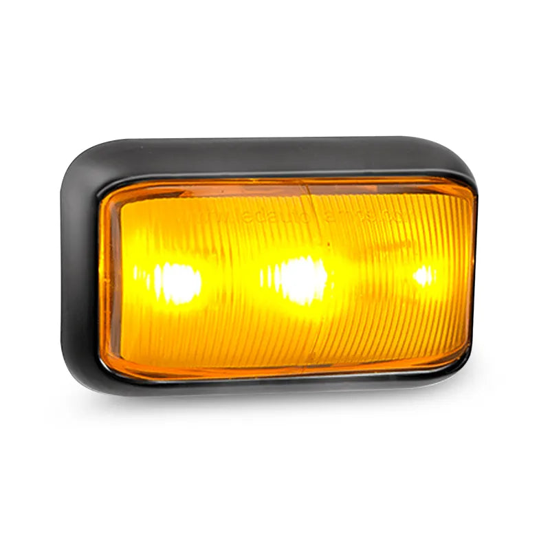 LED Autolamps 58AMB 10/30V Amber Side Marker Direction Indicator Bulk 10 Pack