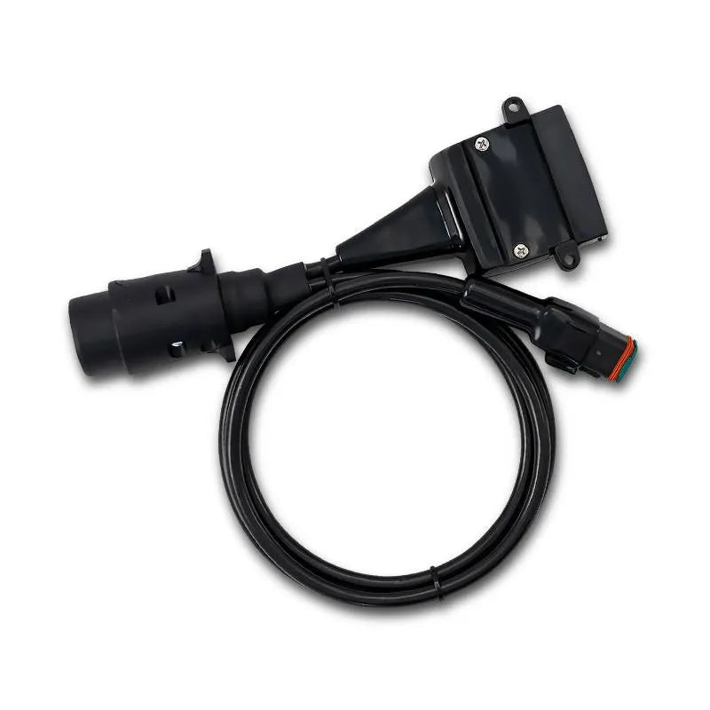 Elecbrakes A 7LR-12 Plug and Play Adapter - 7 Large Round to 12 Flat Socket