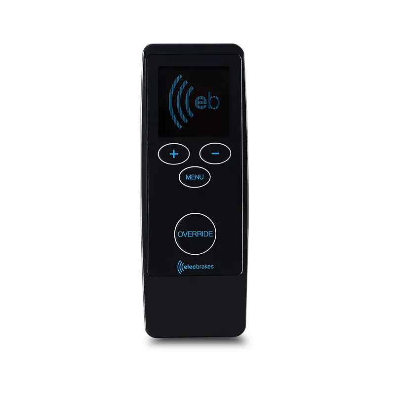 Elecbrakes EBR Remote Control, USB Cable and 12-24V Plug