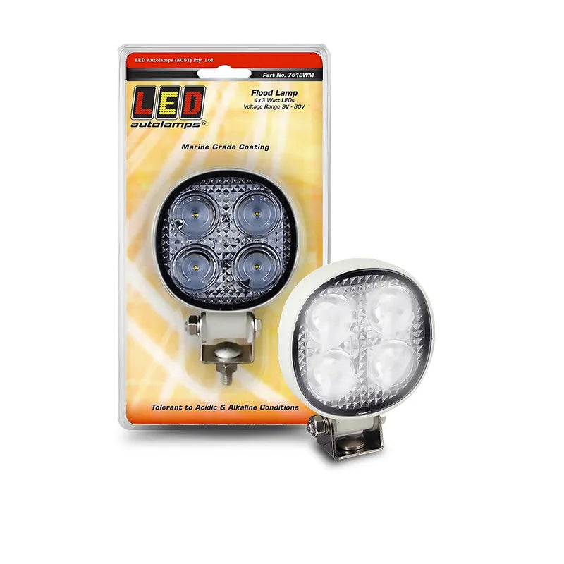 LED Autolamps 7512WM Round Work/Reverse Lamp