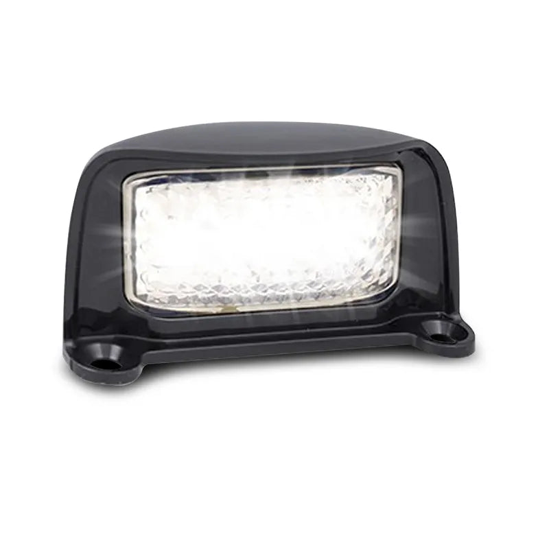 LED Autolamps 35BLMB Multi Volt Licence Plate Lamp Black Bracket With 40cm Wire