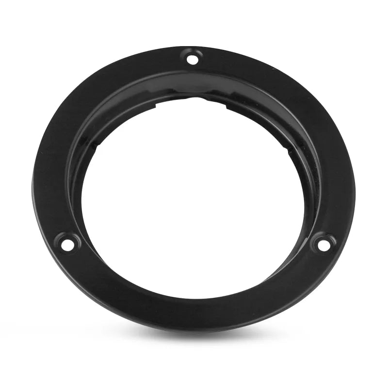 LED Autolamps 53101B Flange-Black Suit RND Lamps