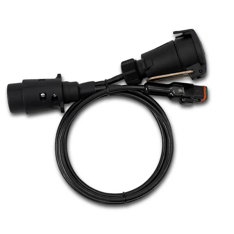 Elecbrakes A 7LR-7LR Plug and Play Adapter - 7 Large Round to 7 Large Round Socket