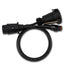 Elecbrakes A 7LR-7LR Plug and Play Adapter - 7 Large Round to 7 Large Round Socket