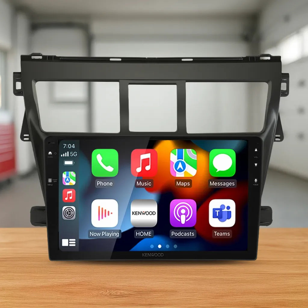 DMX80AXS Bundle - TOYOTA YARIS SEDAN [COMPATIBLE WITH KENWOOD DMX80AXS] (AKTO15/APP8KE8)/SWC-APKWPL