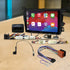 Pioneer DMH-AP6650BT 9" Apple CarPlay/Android Auto Wireless AV Receiver Bundle for Pioneer DMH-AP6650BT 9 with HR9-TY003 Fascia & Aerpro APP8PIO9 APP8 Secondary ISO Harness Suit Pioneer AV Headunits (13-Pin Connector) Harness