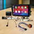 Pioneer DMH-AP6650BT 9" Apple CarPlay/Android Auto Wireless AV Receiver Bundle for Pioneer DMH-AP6650BT 9 with HR9-TY003 Fascia & Aerpro APP8PIO9 APP8 Secondary ISO Harness Suit Pioneer AV Headunits (13-Pin Connector) Harness