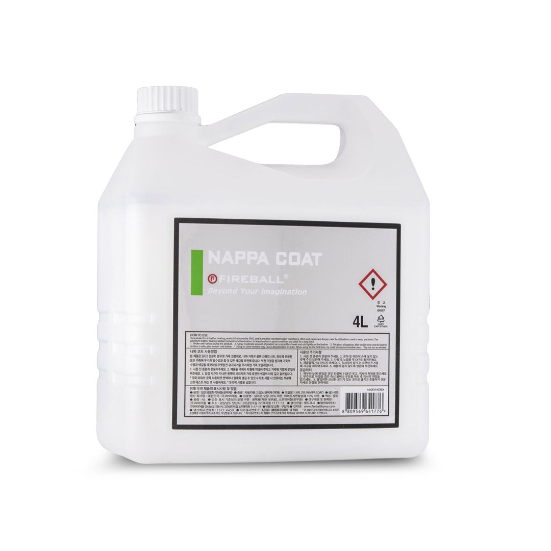 Fireball FB2-NAPCO-4000 NAPPA Coat 4L – Leather and Interior Cleaner & Conditioner with OEM Matte Finish
