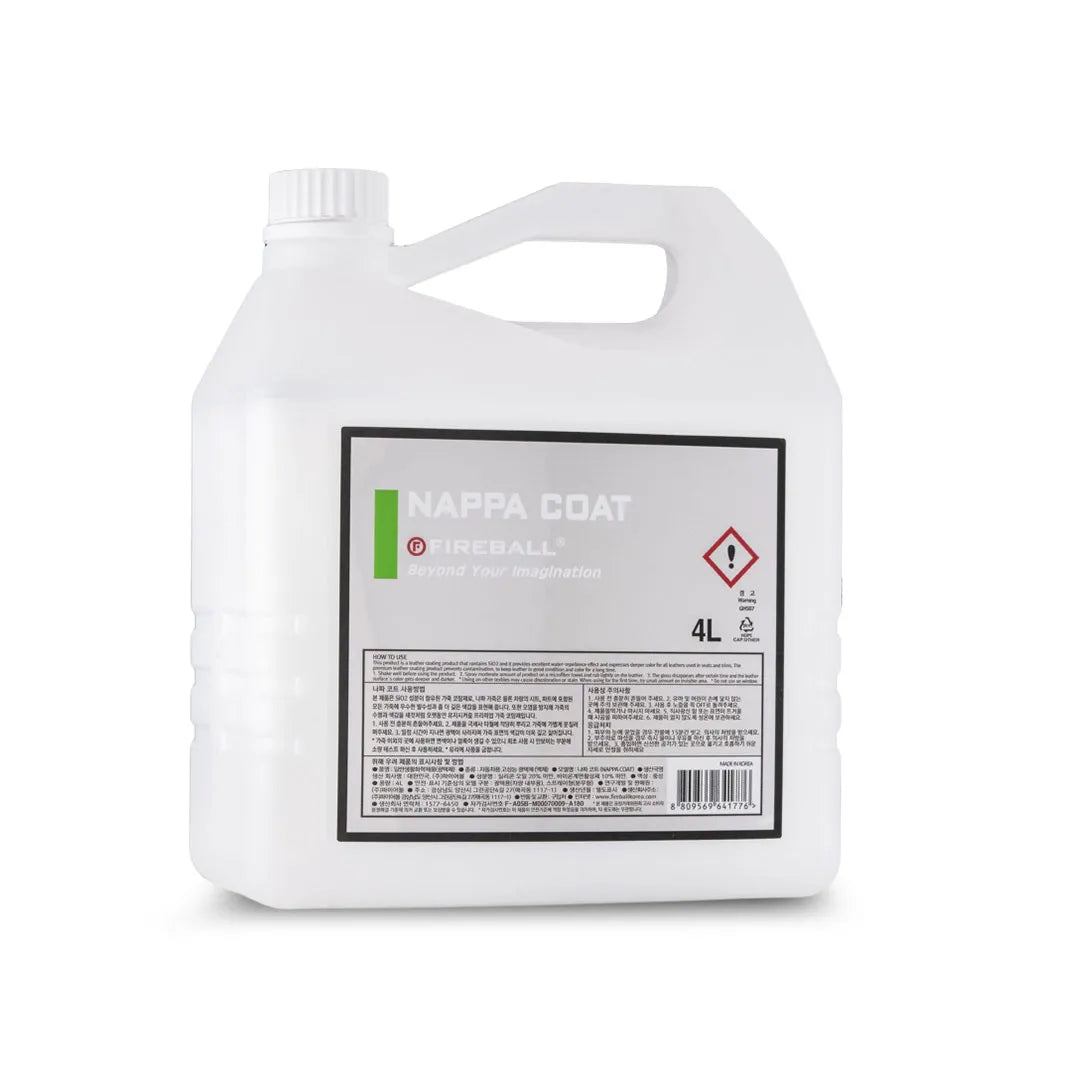 Fireball FB2-NAPCO-4000 NAPPA Coat 4L – Leather and Interior Cleaner & Conditioner with OEM Matte Finish