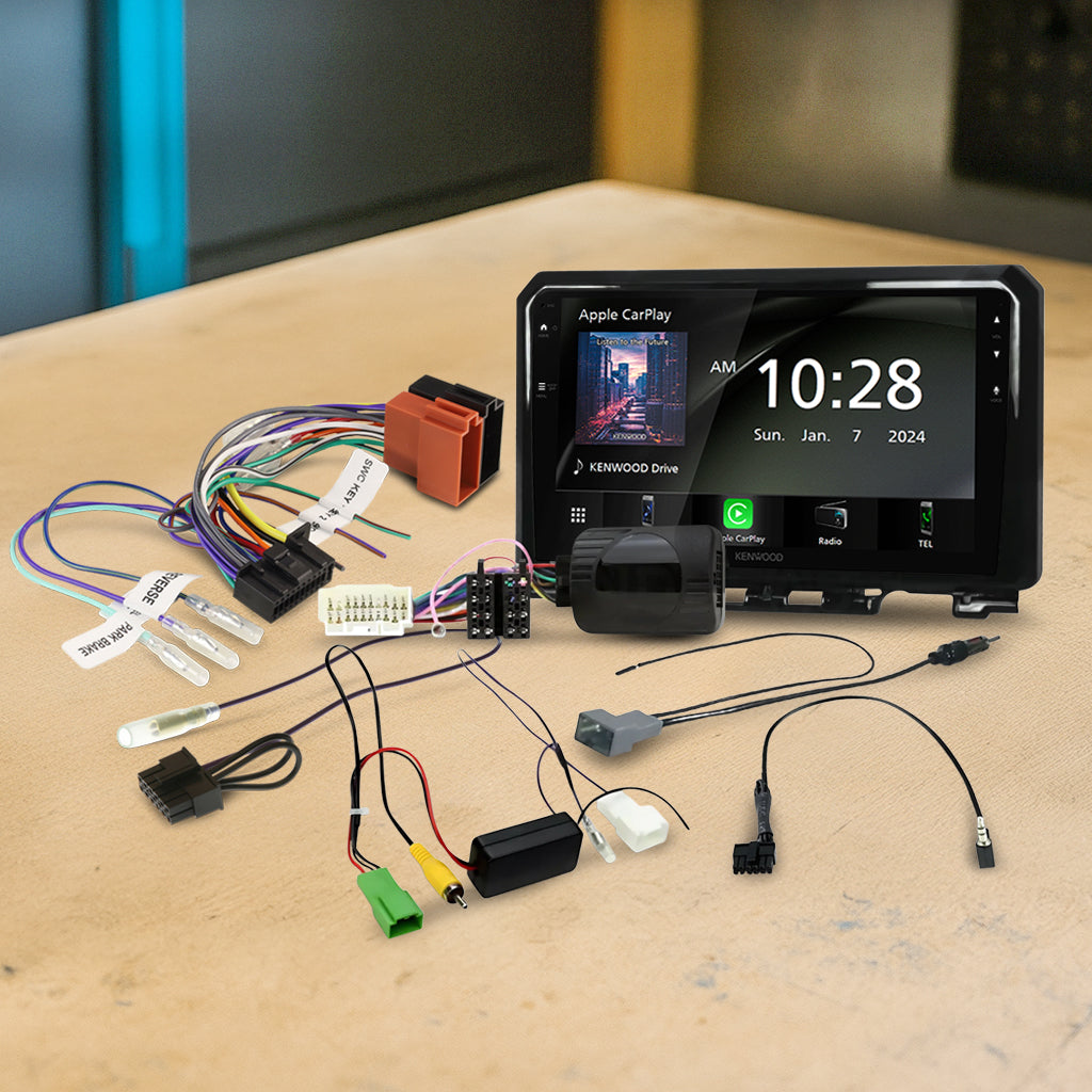 DMX80AXS Bundle - Kenwood DMX80AXS 9 (HR9-SZ004/APP8KE8)/SWC-APKWPL