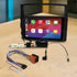 Pioneer DMH-AP6650BT 9" Apple CarPlay/Android Auto Wireless AV Receiver Bundle for Pioneer DMH-AP6650BT 9 with HR9-MT001 Fascia & Aerpro APP8PIO9 APP8 Secondary ISO Harness Suit Pioneer AV Headunits (13-Pin Connector) Harness