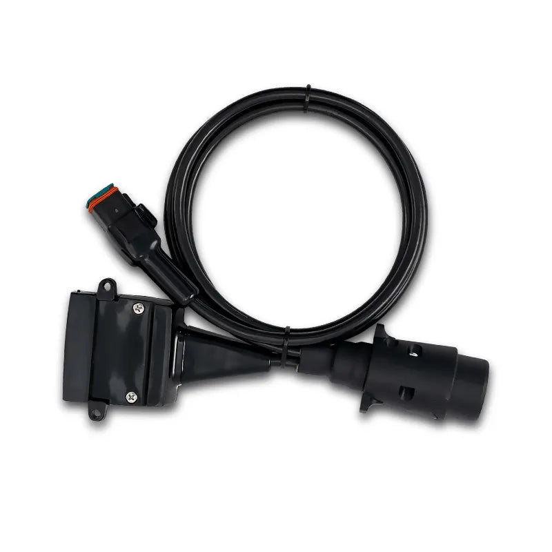 Elecbrakes A 7LR-12 Plug and Play Adapter - 7 Large Round to 12 Flat Socket