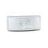 LED Autolamps EU38WMHDB White 3 LED Feo Marker W/ Reflector