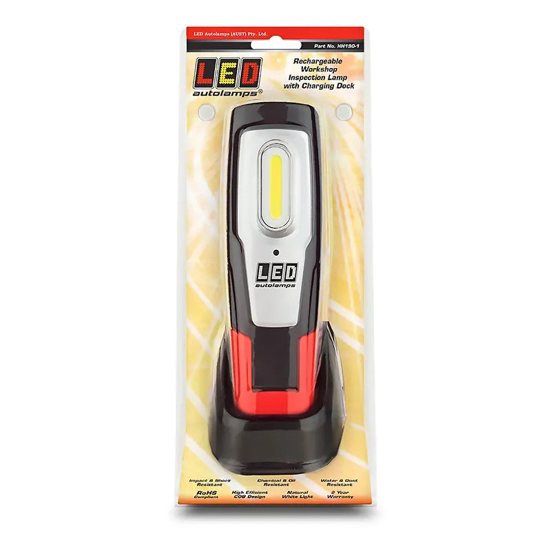 LED Autolamps HH190-1 Rechargeable Workshop Inspection Lamp