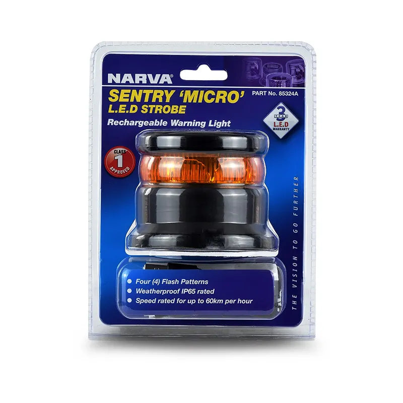 Narva 85324A LED Beacon Amber Battery Operated Magnetic Mount