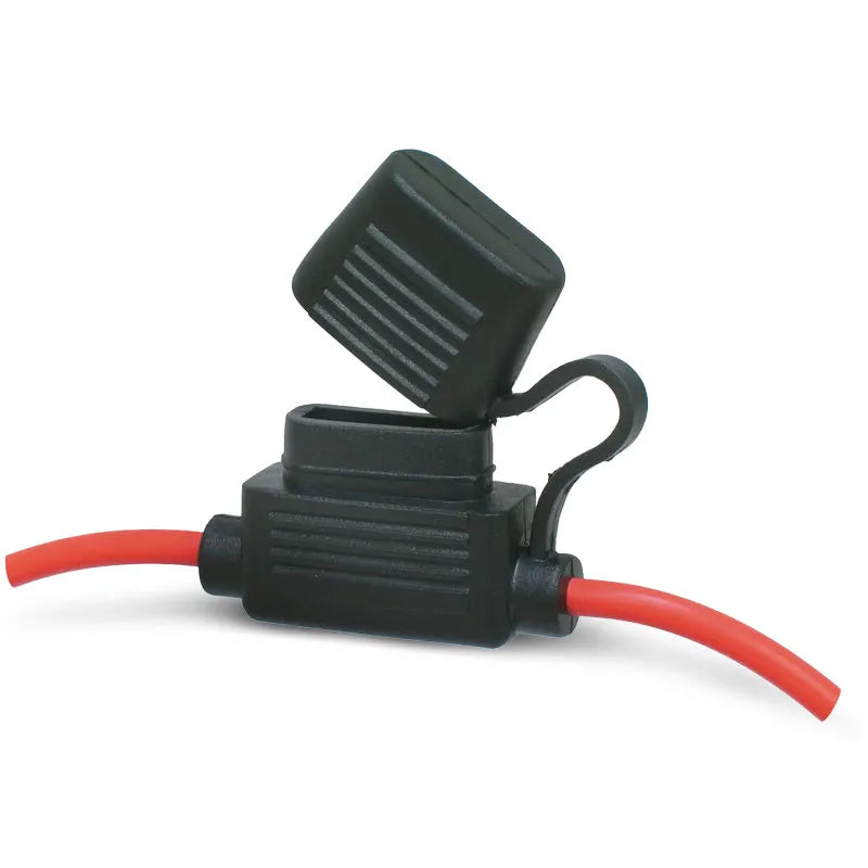 OEX ACX1711BL Standard Blade In Line Fuse Holder Black 1 Way 35A - Single Pack