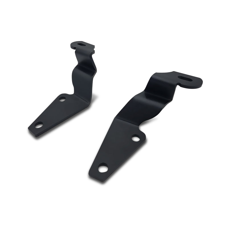 GMF4x4 LB-051 LED Light Brackets Powder Coated Black To Suit Hilux N80 2015+