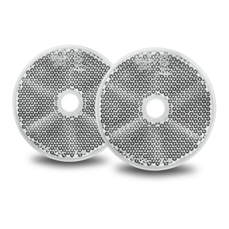 LED Autolamps 66W Twin Blister White Round Reflector Ece