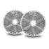 LED Autolamps 66W Twin Blister White Round Reflector Ece