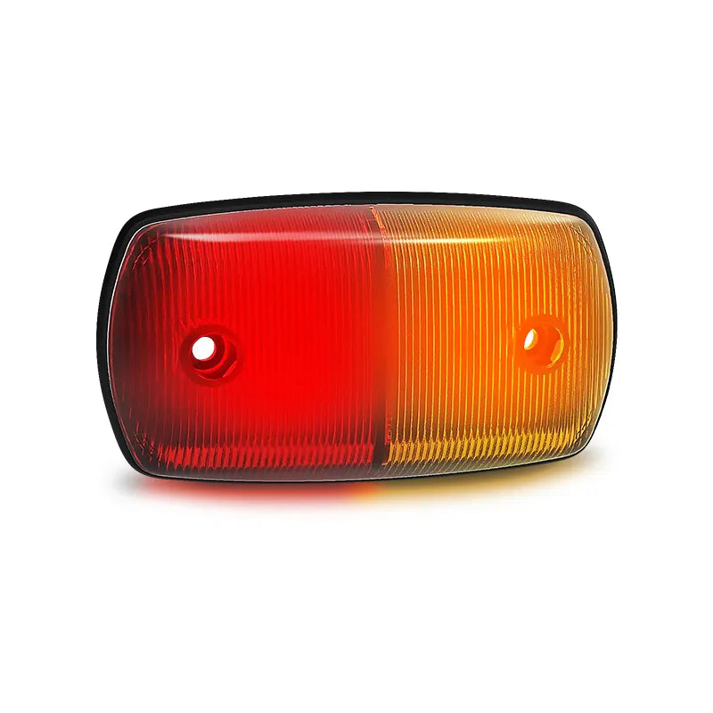 LED Autolamps 69ARM 12/24V Amber/Red Side Marker Light Blister Pack