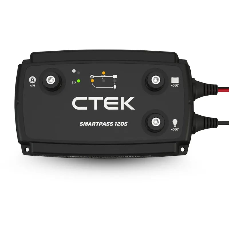 CTEK SMARTPASS 120S 120A 12V Power Management System for Starter and Service Batteries
