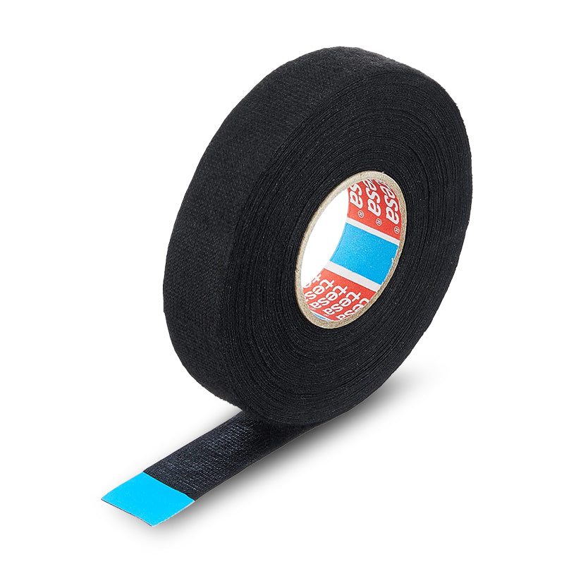 DNA 51608 Tesa PET Fleece Tape 25 Mtr - Black