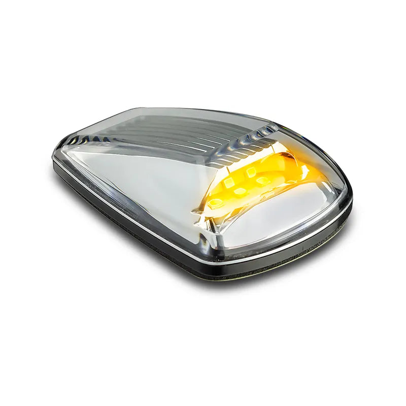 LED Autolamps 77ACM 12/24V Cat6 Side Direction Indicator Clear Lens Blister Pack
