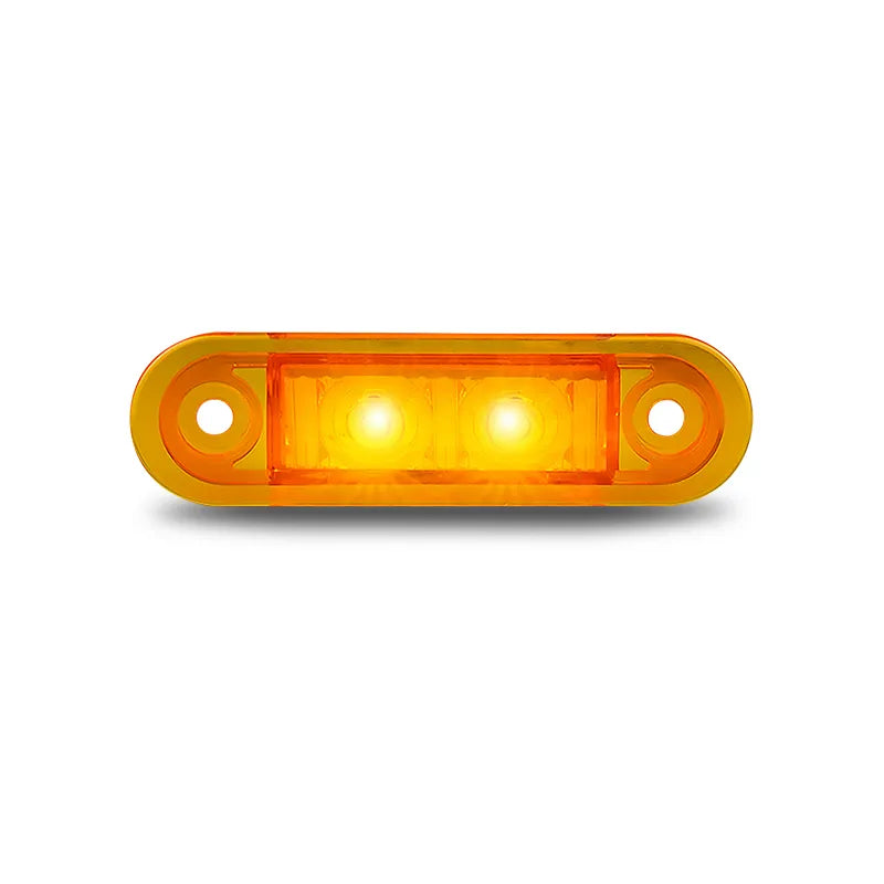 LED Autolamps 7922AM2 12/24V Amber Side Marker