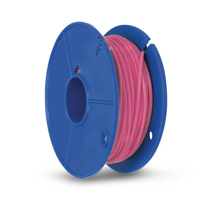 OEX ACX0708 3mm Single Core Automotive Cable, Pink - 30m Roll